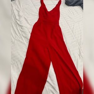 Red Jumpsuit